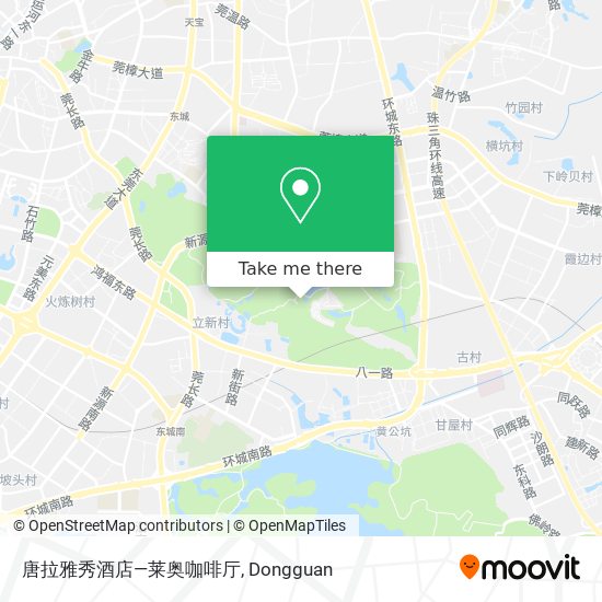 唐拉雅秀酒店—莱奥咖啡厅 map