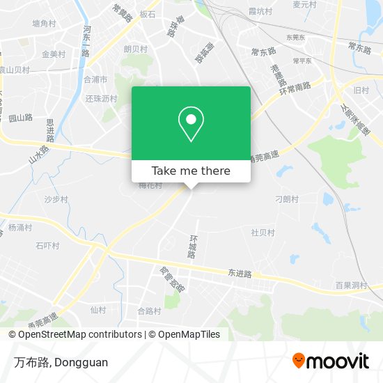 万布路 map