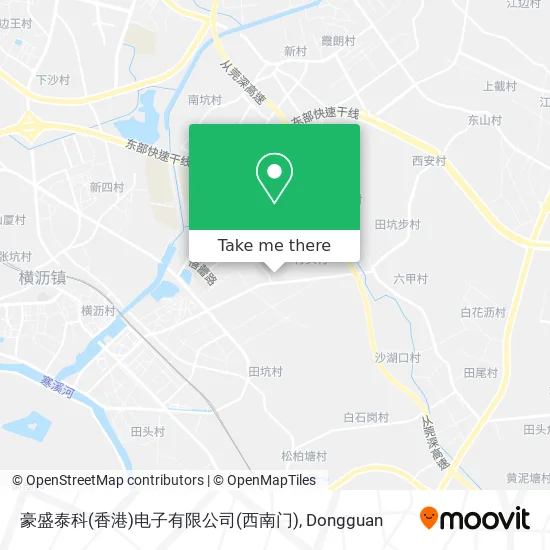 豪盛泰科(香港)电子有限公司(西南门) map