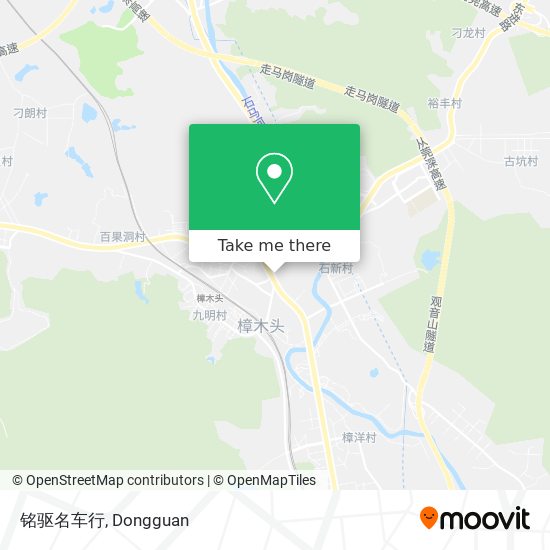 铭驱名车行 map