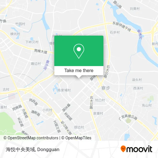 海悦中央美域 map