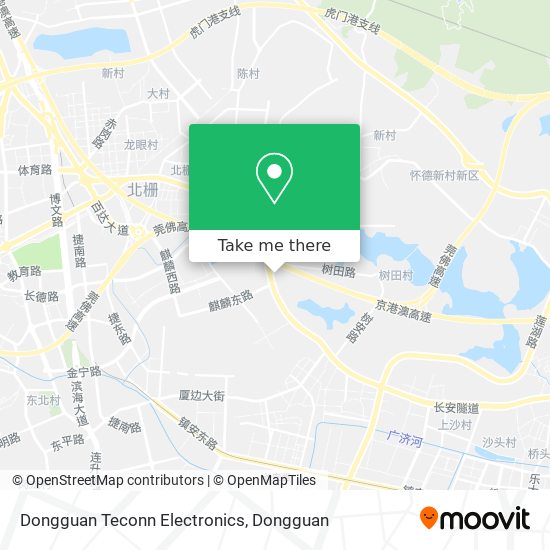 Dongguan Teconn Electronics map
