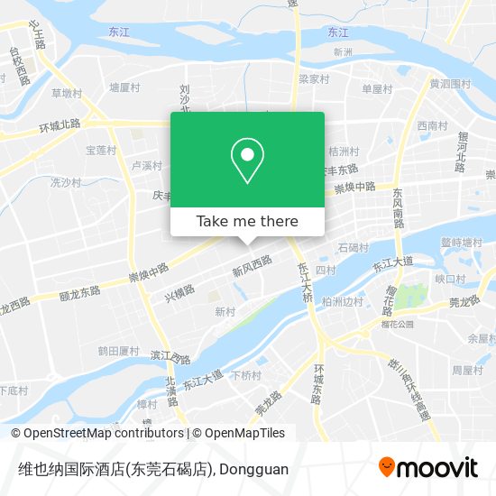 维也纳国际酒店(东莞石碣店) map