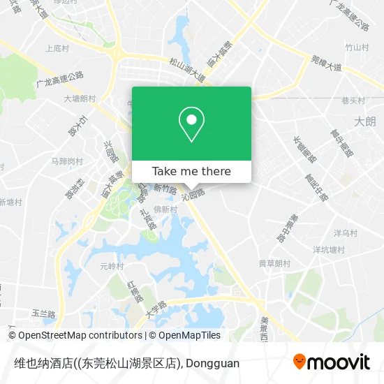 维也纳酒店((东莞松山湖景区店) map