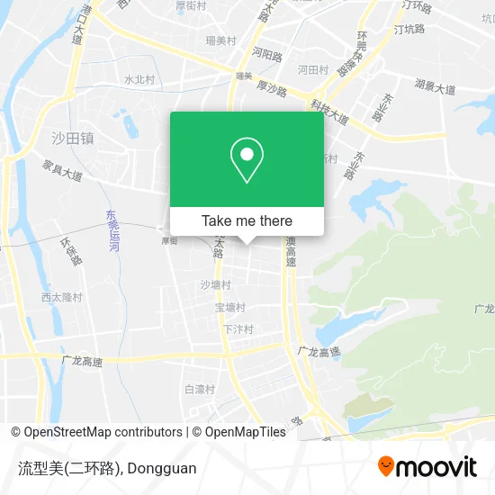 流型美(二环路) map