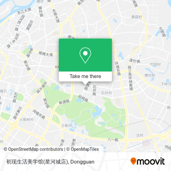 初现生活美学馆(星河城店) map