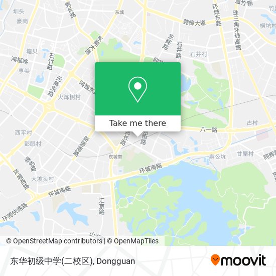 东华初级中学(二校区) map