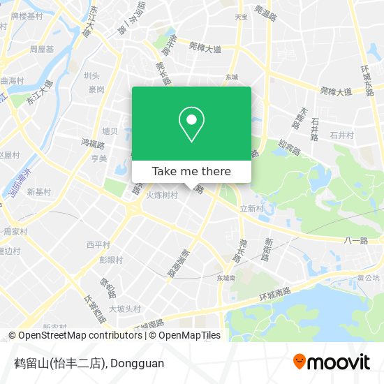 鹤留山(怡丰二店) map