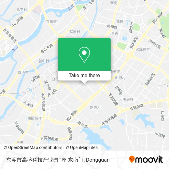 东莞市高盛科技产业园F座-东南门 map