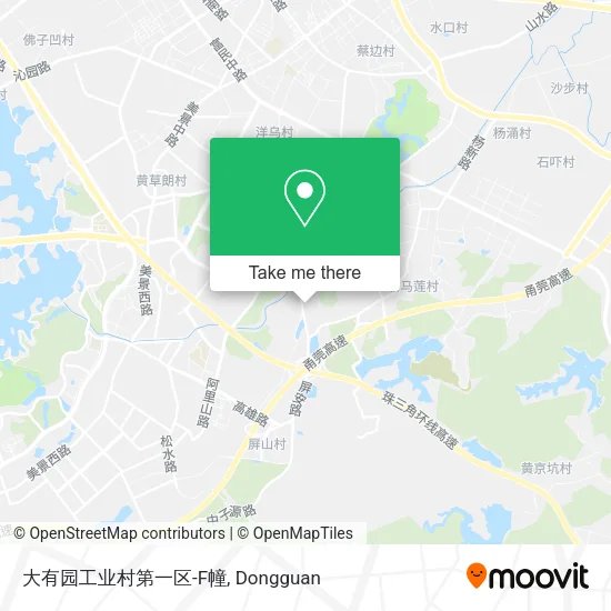 大有园工业村第一区-F幢 map