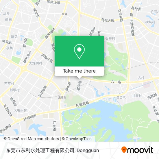 东莞市东利水处理工程有限公司 map