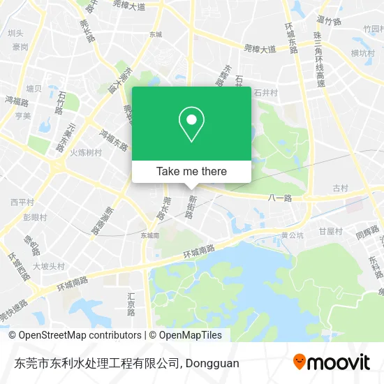 东莞市东利水处理工程有限公司 map