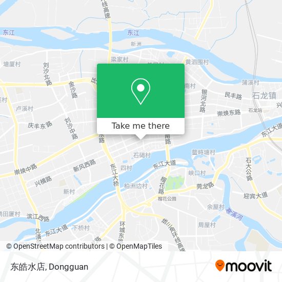 东皓水店 map