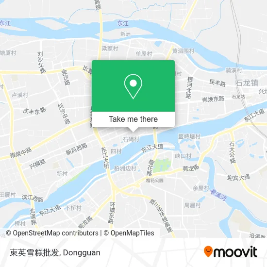 束英雪糕批发 map
