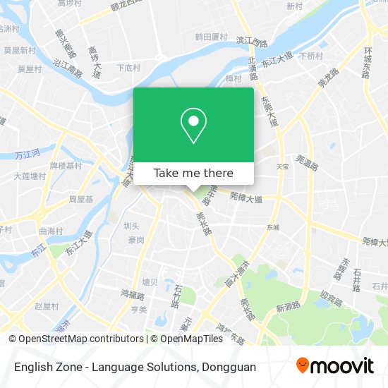 English Zone - Language Solutions map