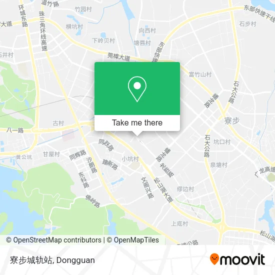 寮步城轨站 map