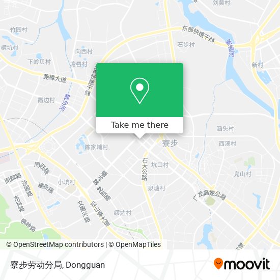 寮步劳动分局 map