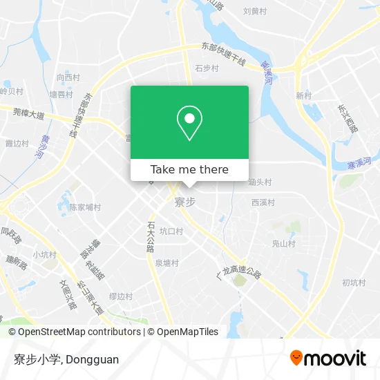 寮步小学 map