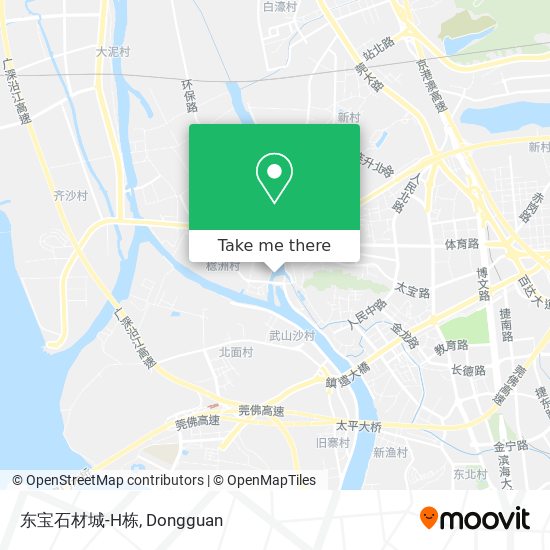 东宝石材城-H栋 map