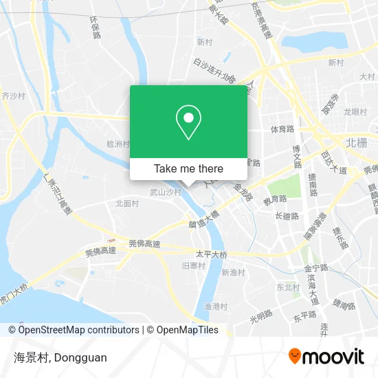 海景村 map