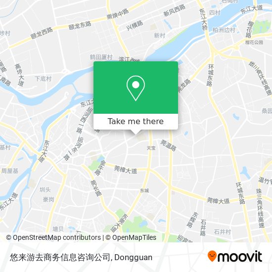 悠来游去商务信息咨询公司 map