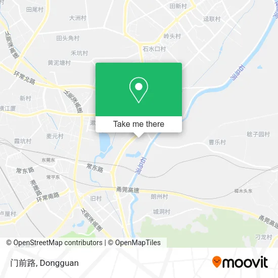 门前路 map