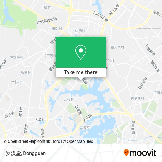 罗汉堂 map