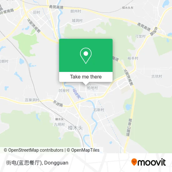 街电(蓝思餐厅) map