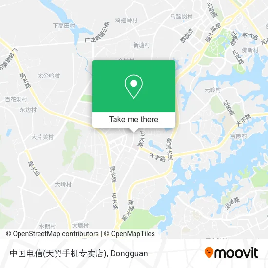 中国电信(天翼手机专卖店) map