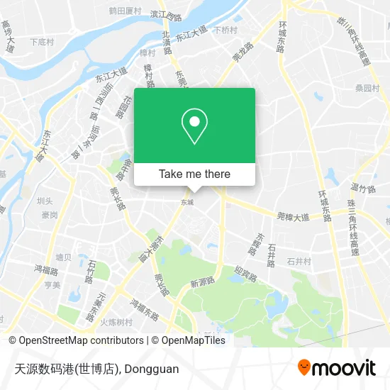 天源数码港(世博店) map