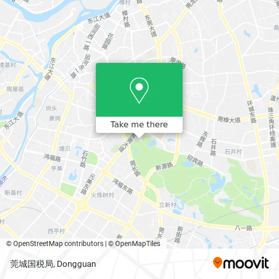 莞城国税局 map