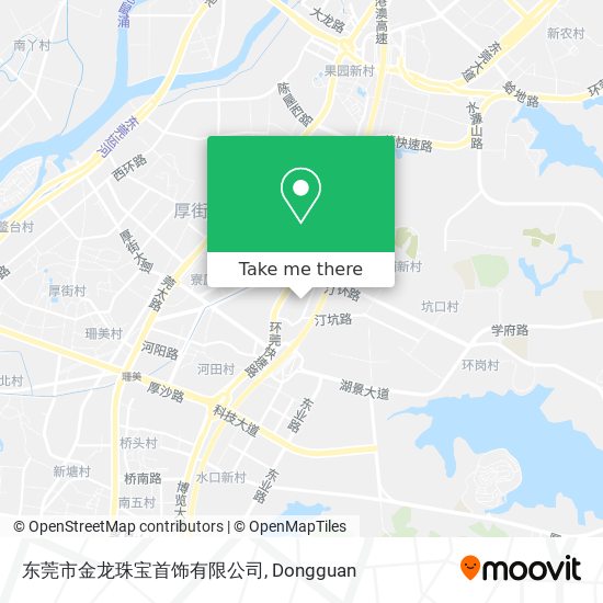 东莞市金龙珠宝首饰有限公司 map