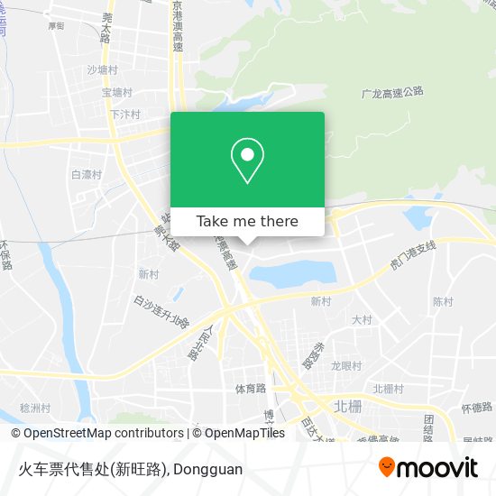 火车票代售处(新旺路) map