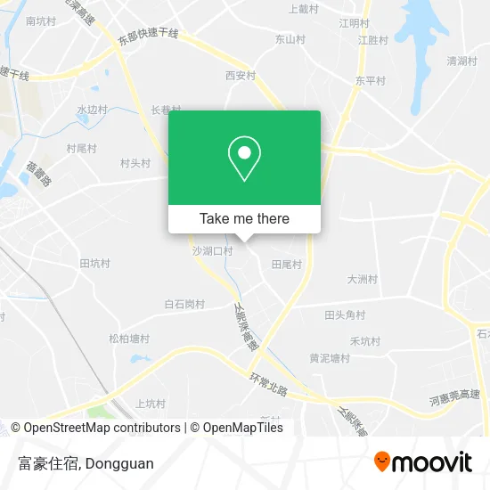 富豪住宿 map