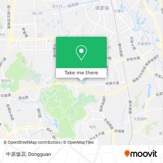 中原饭店 map