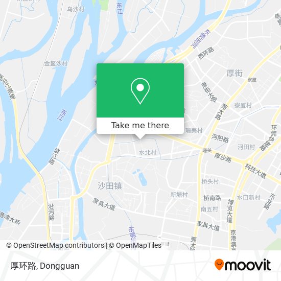 厚环路 map
