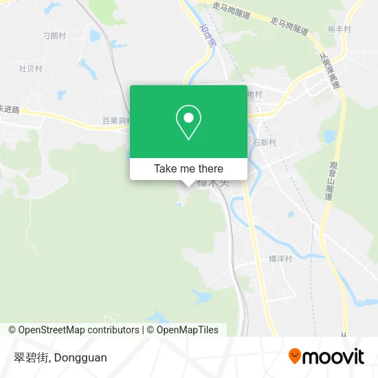 翠碧街 map