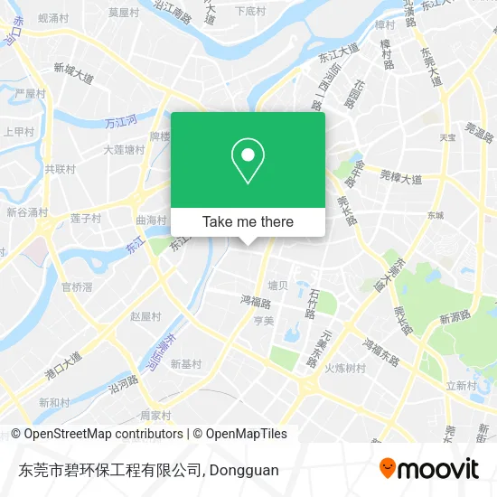 东莞市碧环保工程有限公司 map