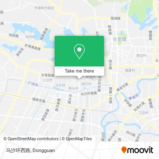 乌沙环西路 map