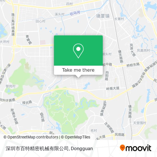深圳市百特精密机械有限公司 map