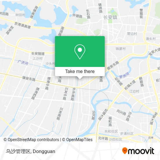 乌沙管理区 map