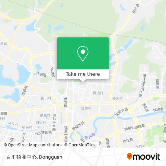 百汇招商中心 map