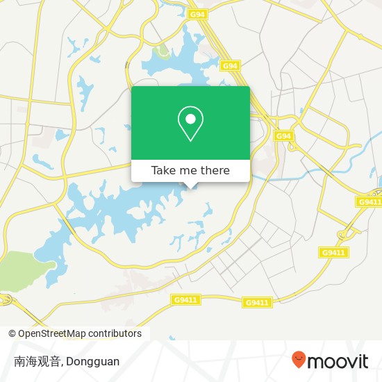 南海观音 map