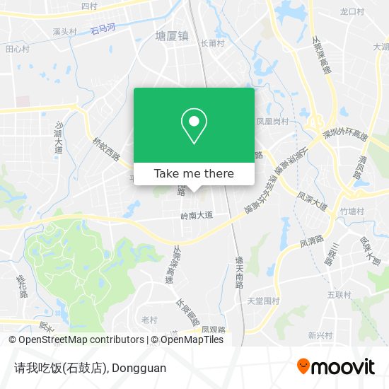 请我吃饭(石鼓店) map