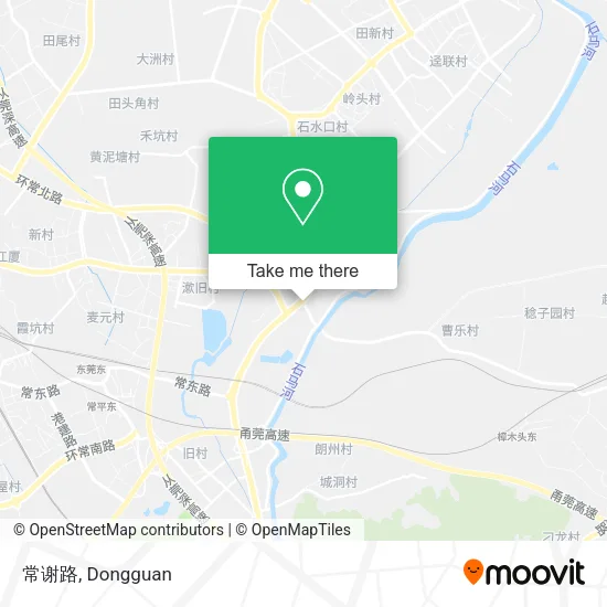 常谢路 map