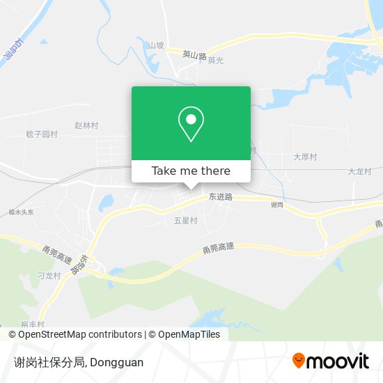 谢岗社保分局 map