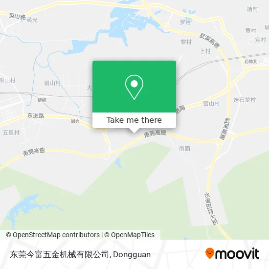 东莞今富五金机械有限公司 map