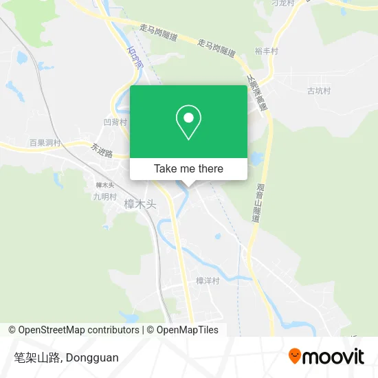笔架山路 map