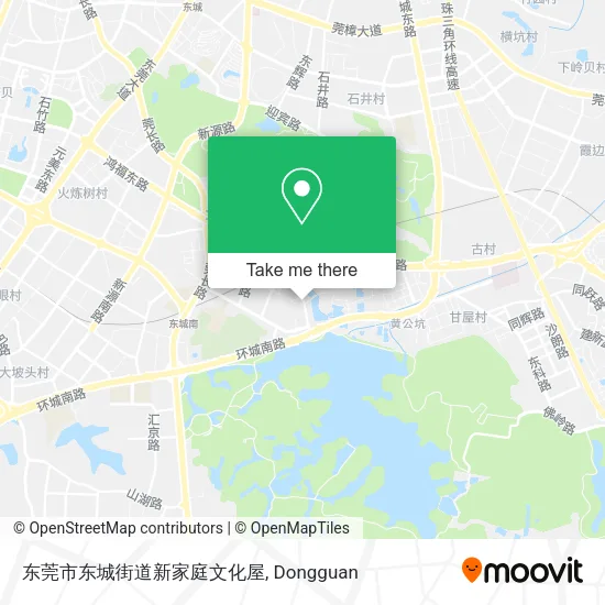 东莞市东城街道新家庭文化屋 map