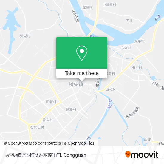 桥头镇光明学校-东南1门 map